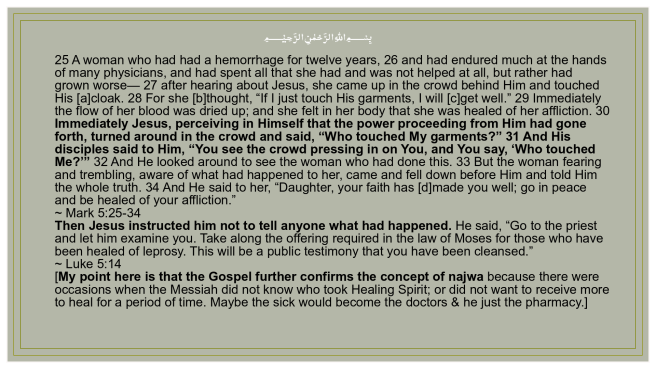 Najwa Further Confirmed Gospel